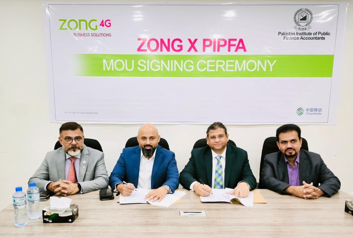 MOU Signing Ceremony PIPFA with Zong