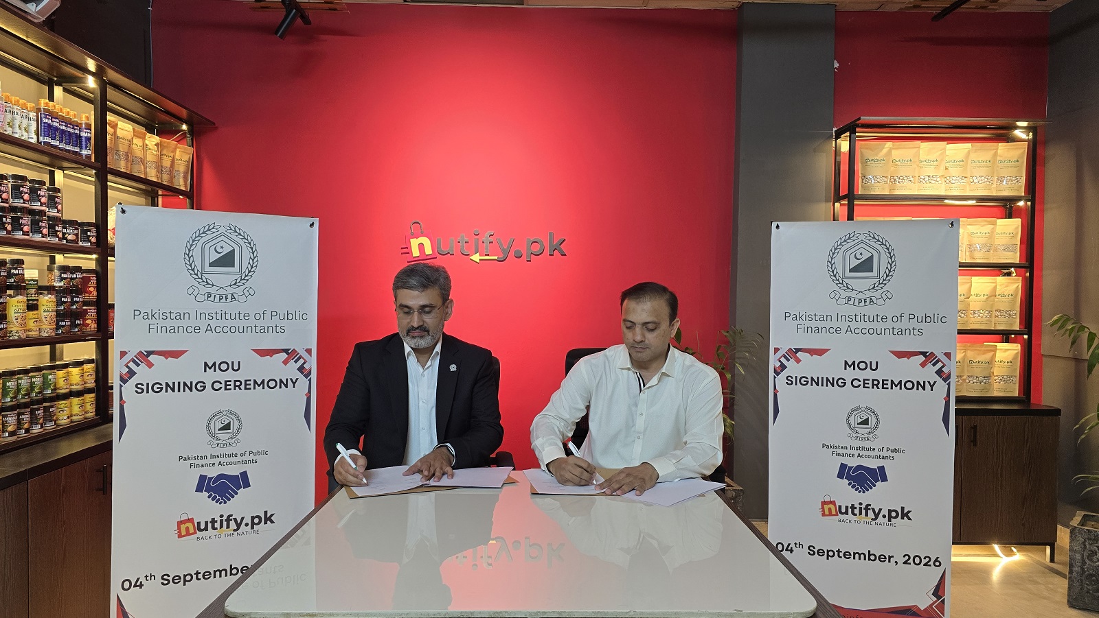 MOU Signing Ceremony PIPFA with NUTIFY